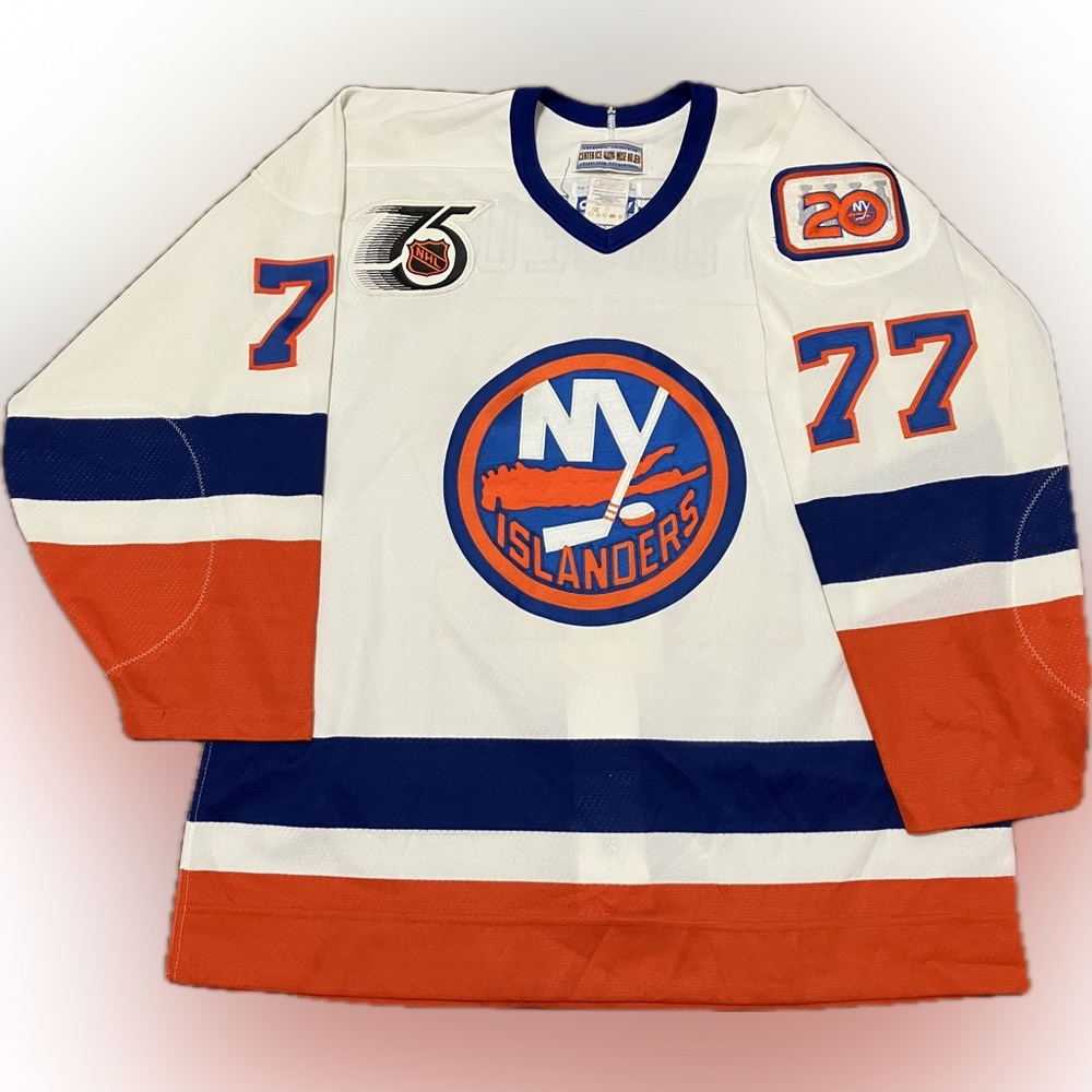 New York Islanders 91/92 Pierre Turgeon CCM Center Ice NHL Hockey Jersey Size 48